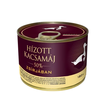 Hízott Kacsamáj zsírjában konzerv 180g